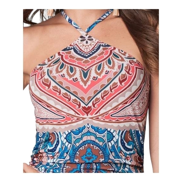 Medallion Print Maxi Dress Sz 2X. NWT - Picture 3 of 6